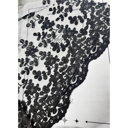 دانتل مشکی عرض 40 سانت